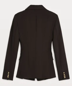 JV ZOYA getailleerde blazer - black