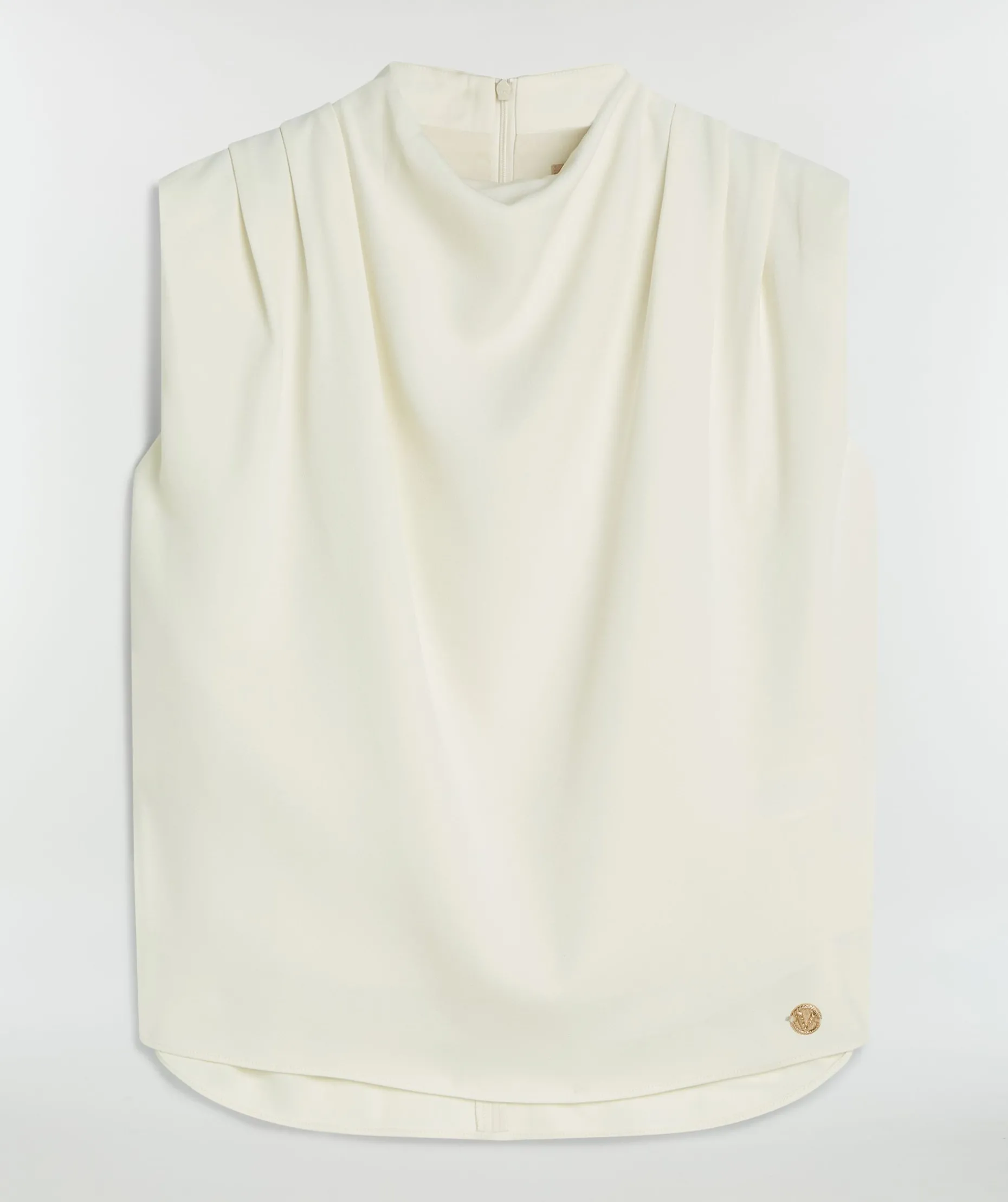 KIANA losvallende top - cocoon white
