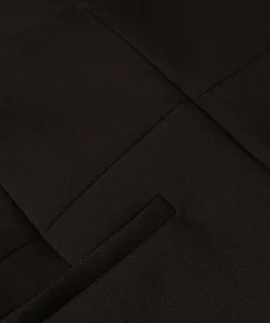 KIT fitted flared pantalon - black