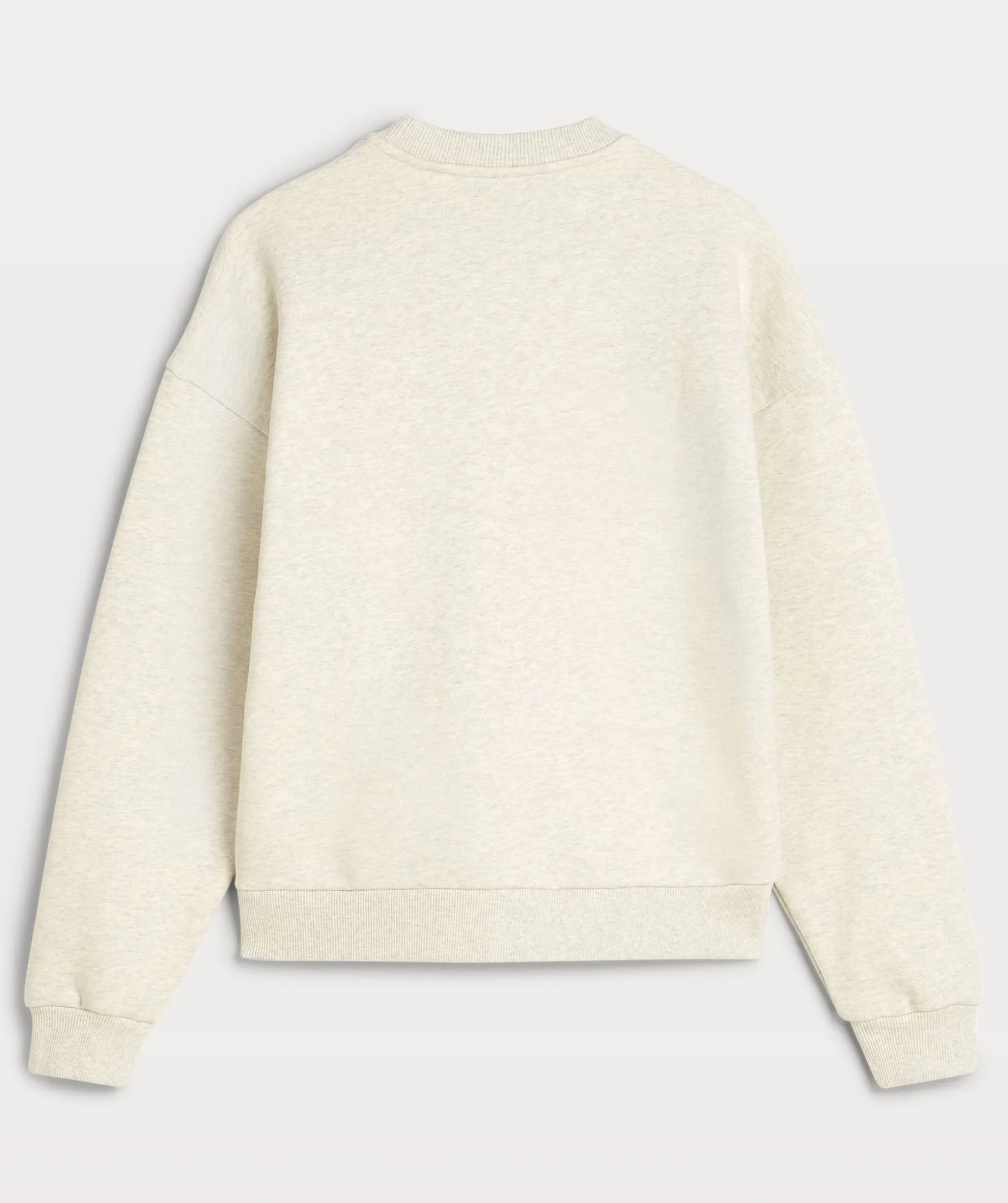 LENTHE regular fit sweater met logo - salt melange
