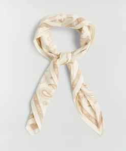 MARLIE sjaal van katoen - light mink
