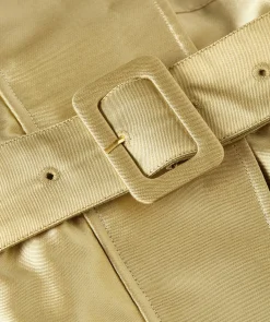 MAXIME regular fit playsuit - dull gold