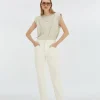 MOSE wide leg jeans - light ecru