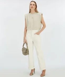 MOSE wide leg jeans - light ecru