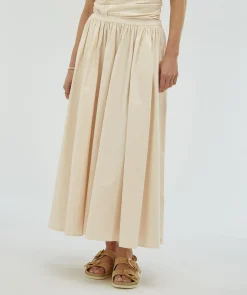 NOVA mid rise rok - ecru