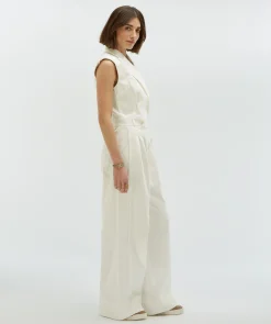 OAKLYN regular fit jumpsuit - off white