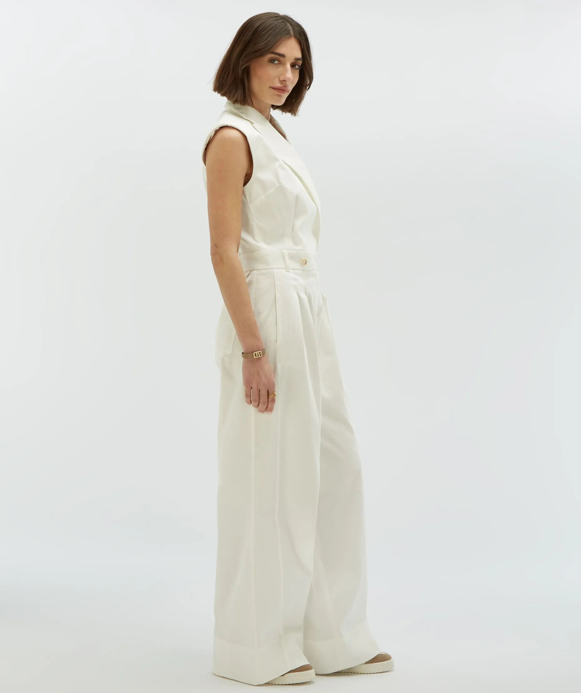 OAKLYN regular fit jumpsuit - off white