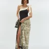 POPINA pareo met logo - cream