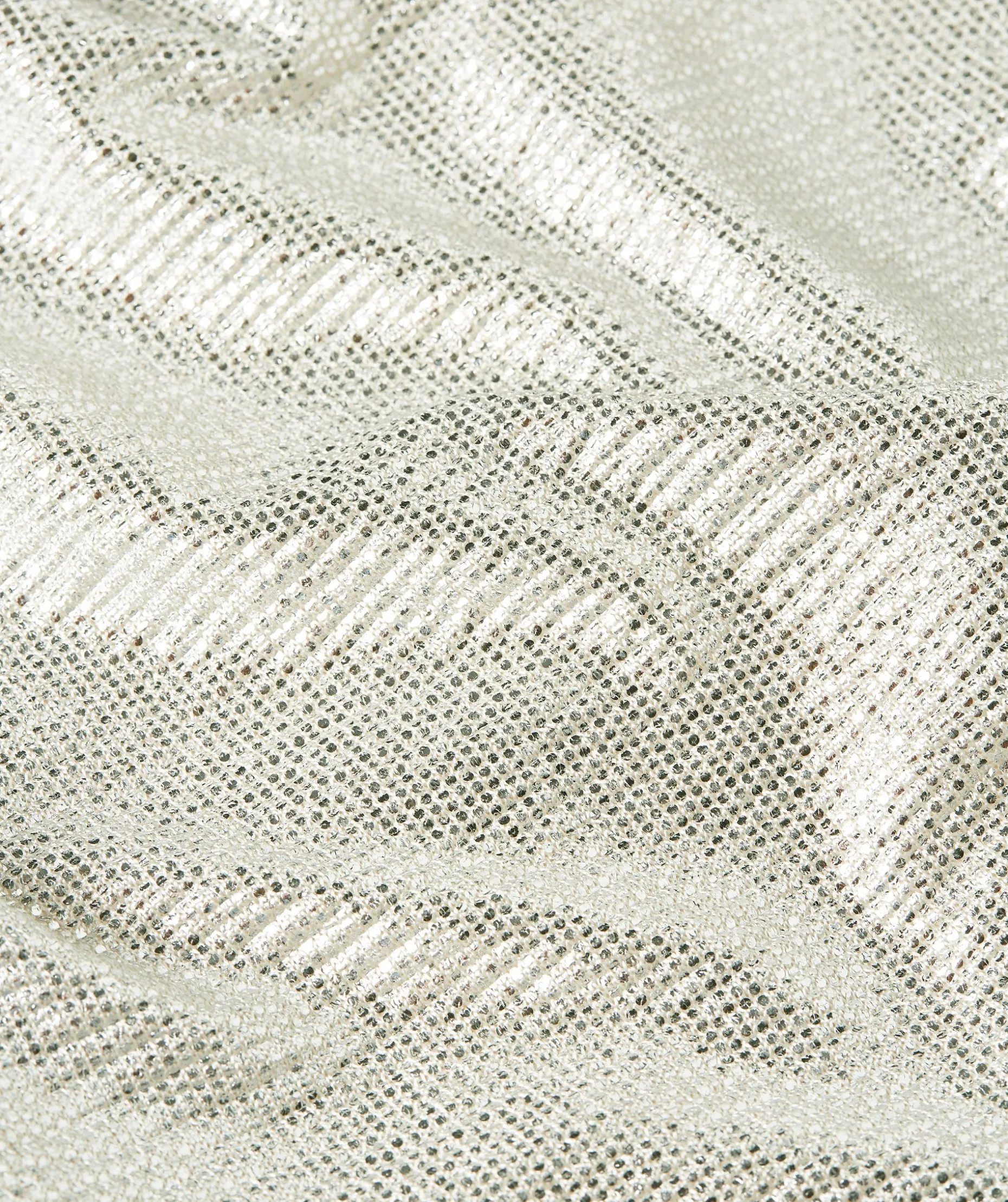 PORTIA slim fit jurk in metallic - silver glitter