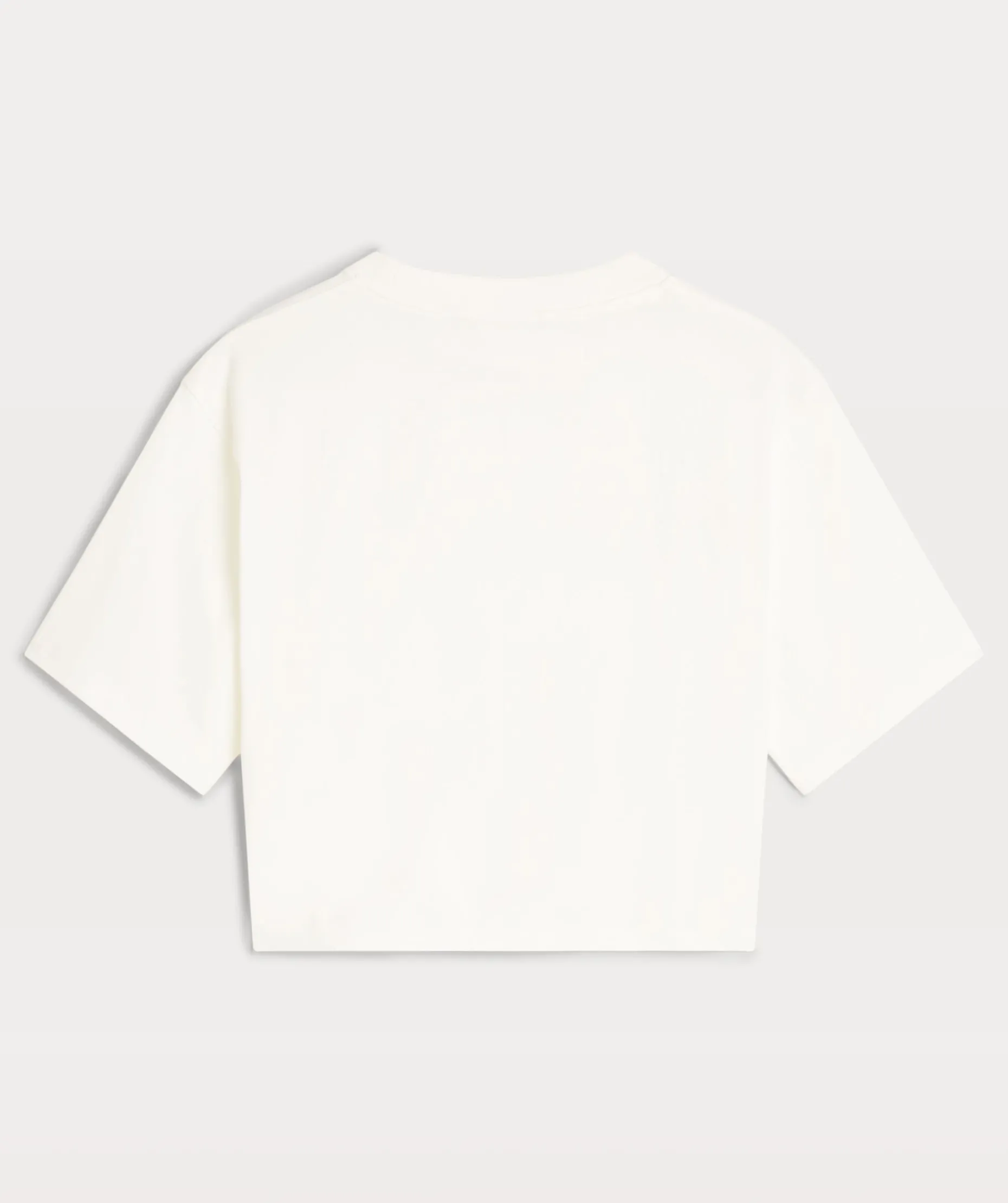 QUINN oversized T-shirt met sierstenen - off white