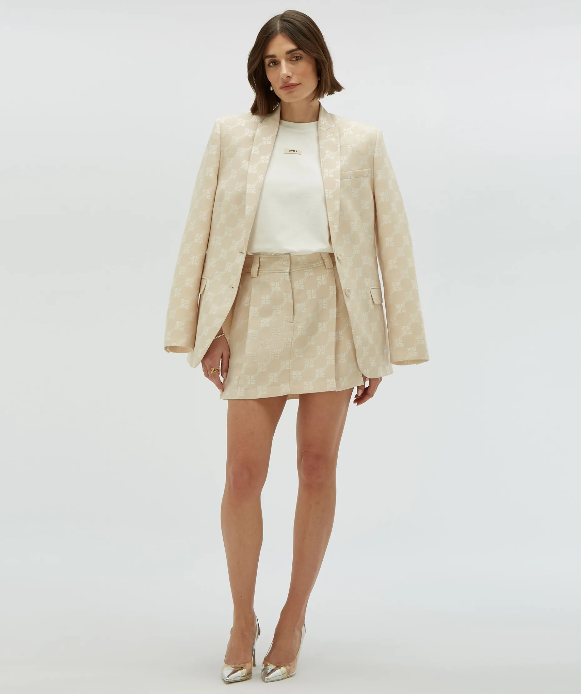 "Nick's blazer" - DANEA boyfriend blazer - ecru
