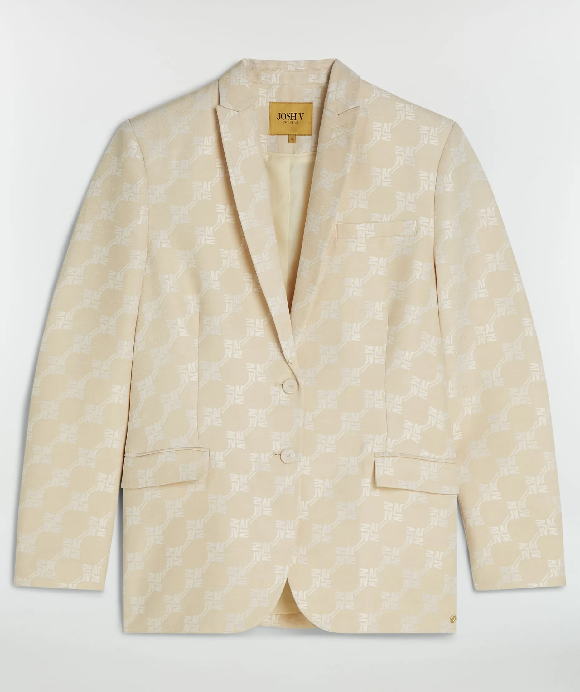 "Nick's blazer" - DANEA boyfriend blazer - ecru