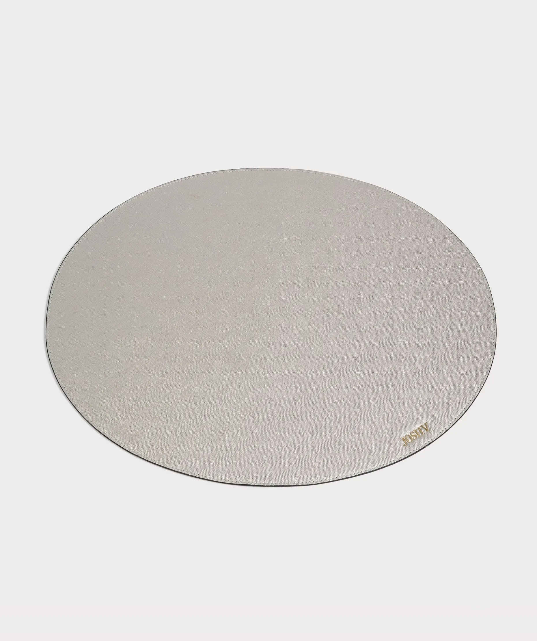 ROWENA placemats set - silver gold
