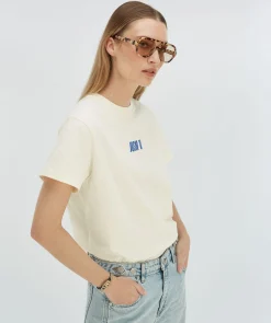 ROXY ICONIC oversized T-shirt met opdruk - light ecru