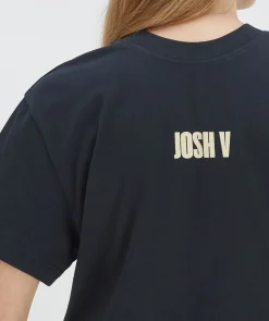 ROXY ICONIC oversized T-shirt met opdruk - dark navy