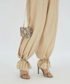SELENE sandalettes met slangenprint - snake