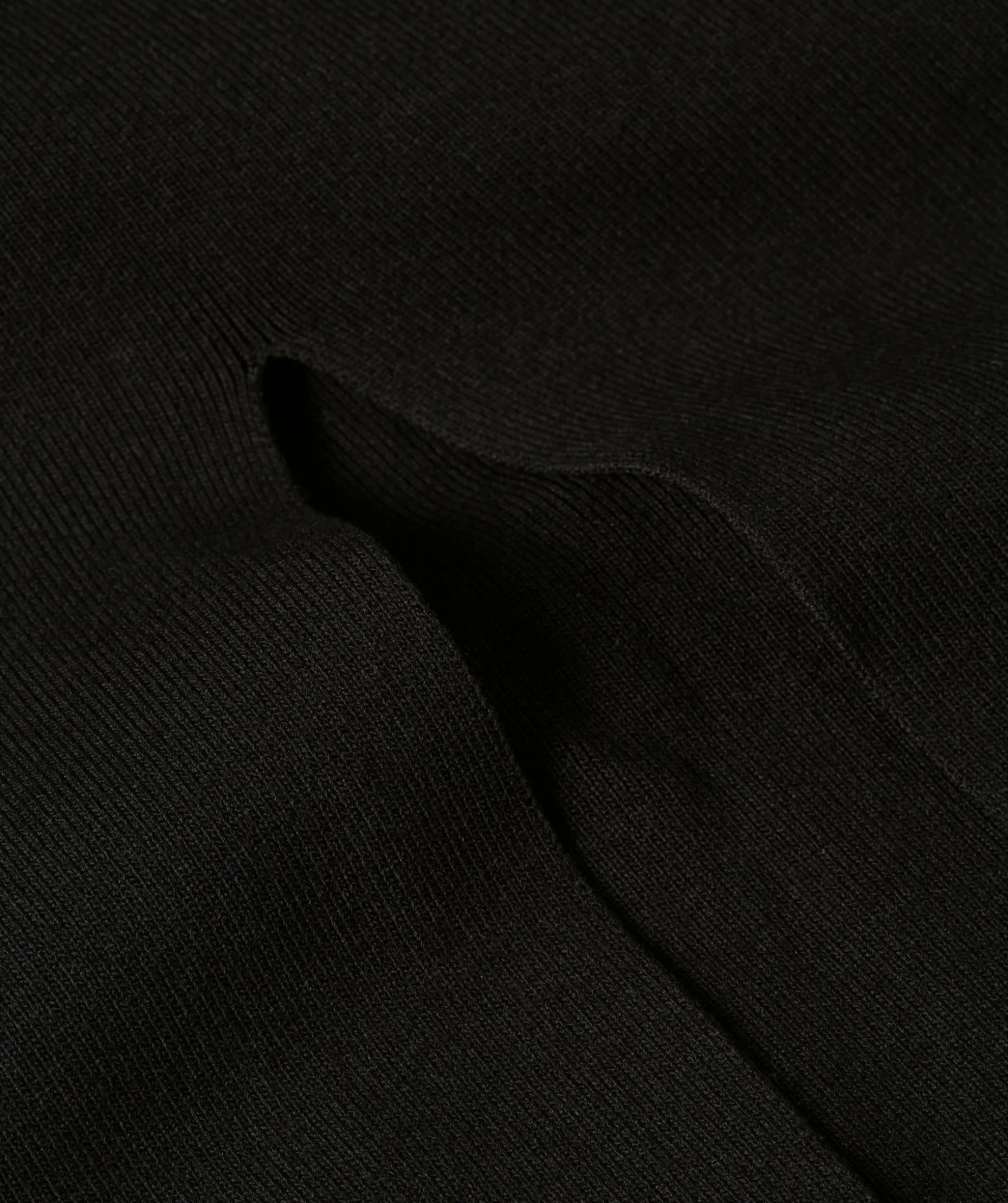 SHELLY fitted maxi jurk - black