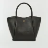TELMA tas van leer - black