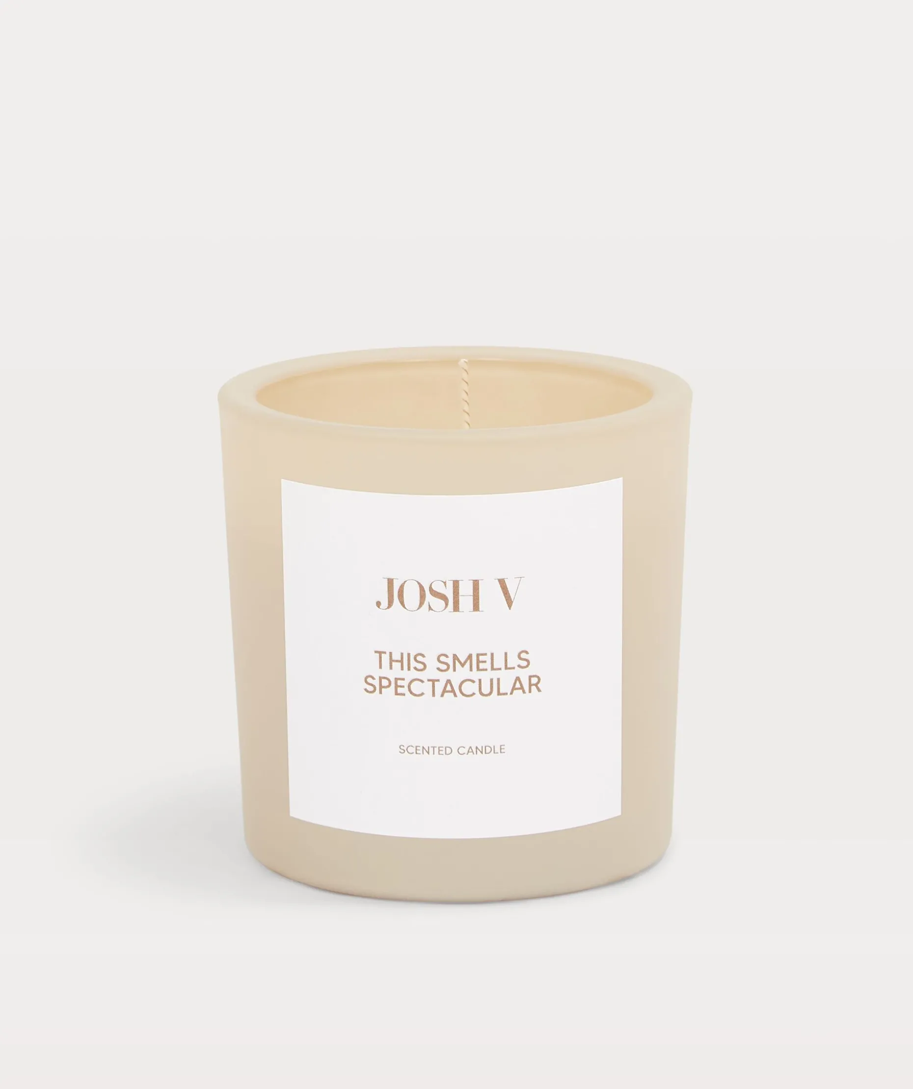 This Smells Spectacular geurkaars (M) - dark ecru