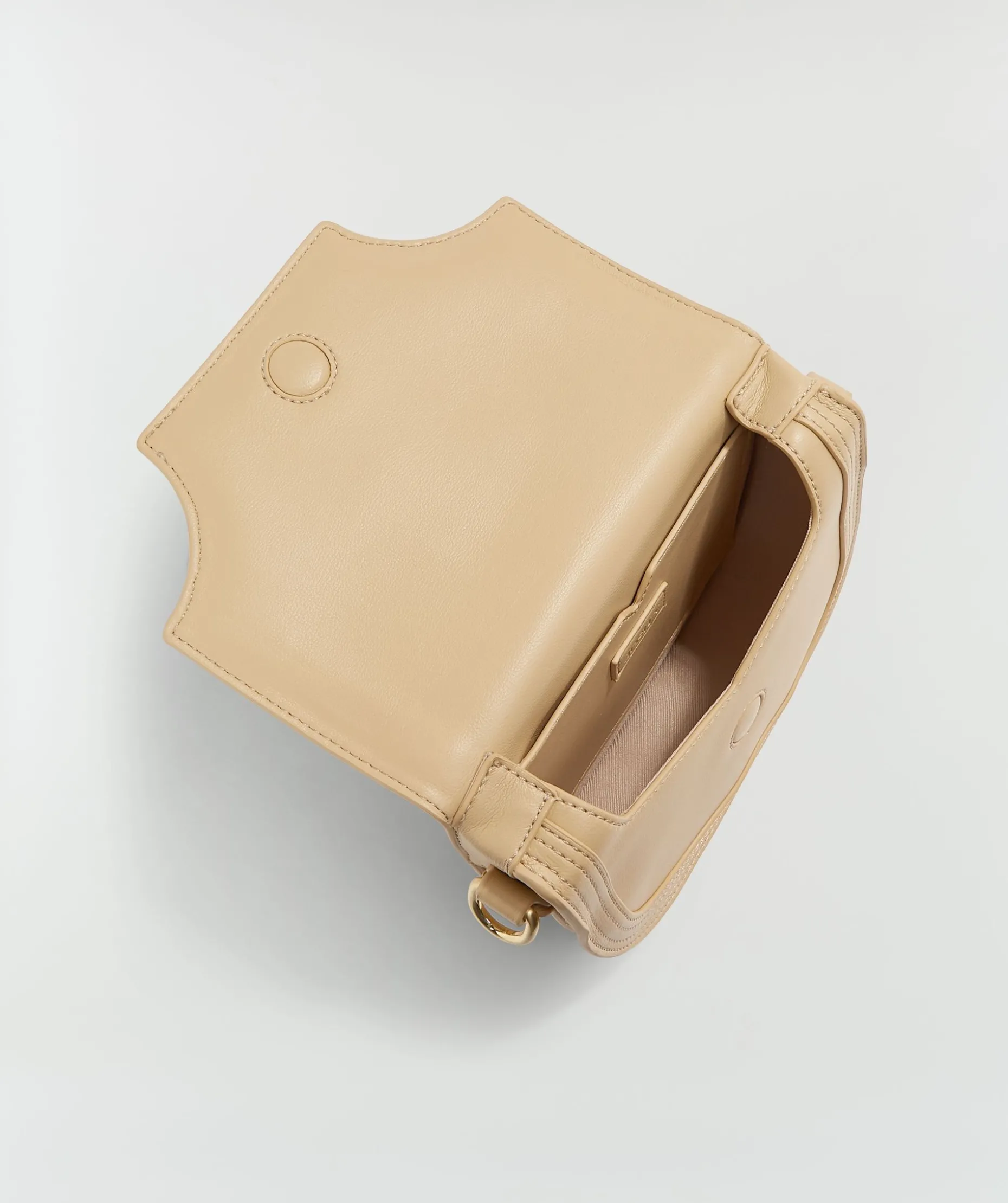 VERONIQUE tas met logo - beige