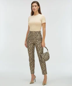 VERONIQUE tas met slangenprint - snake