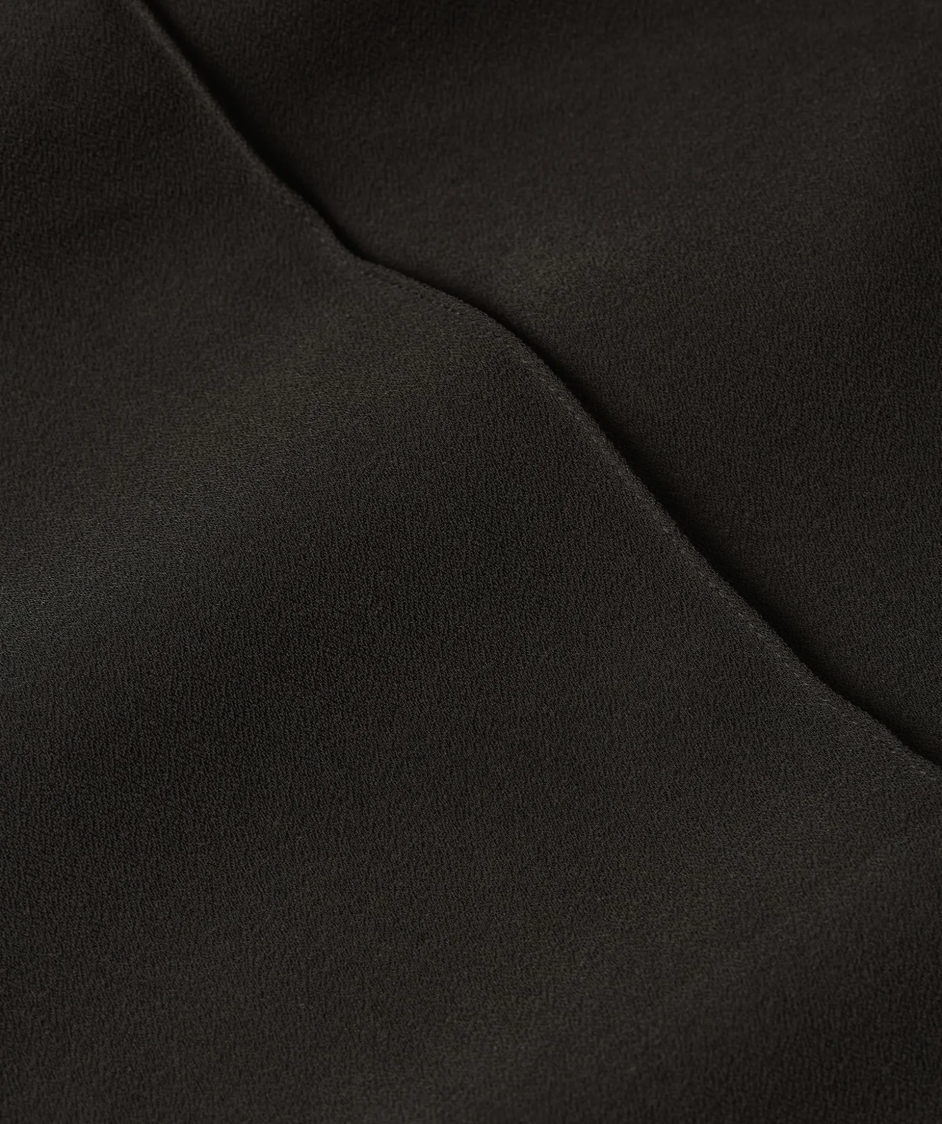 VIVA high waisted wide leg pantalon - black