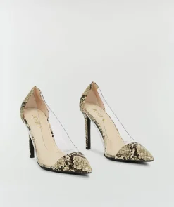 ZYRA pumps met slangenprint - snake