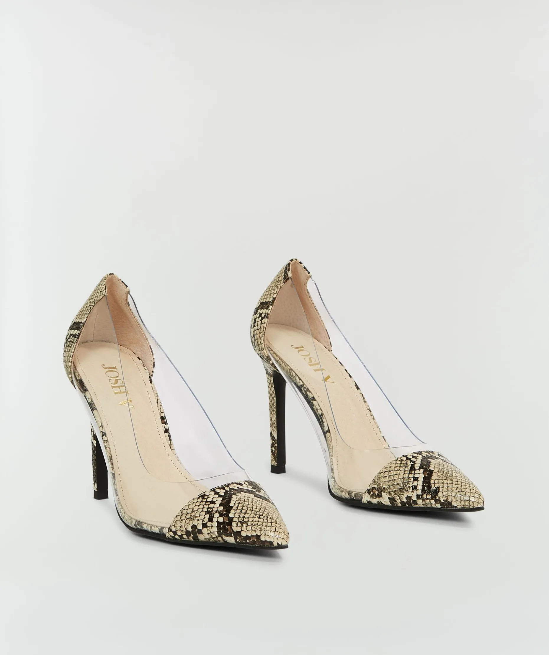 ZYRA pumps met slangenprint - snake
