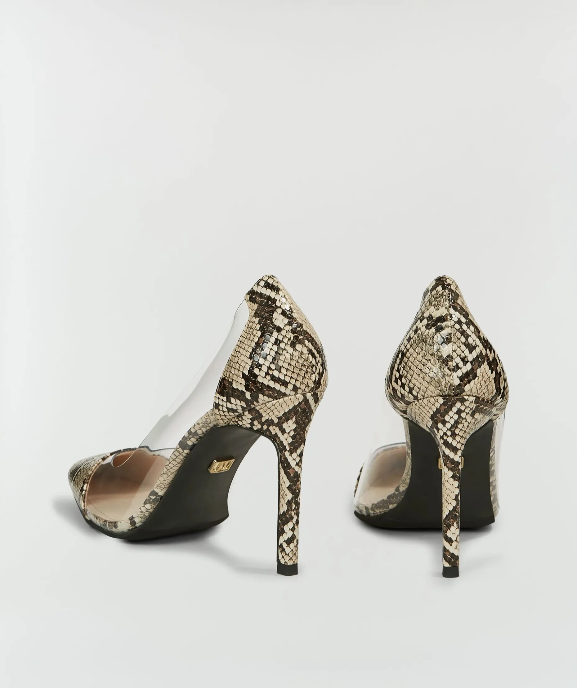 ZYRA pumps met slangenprint - snake