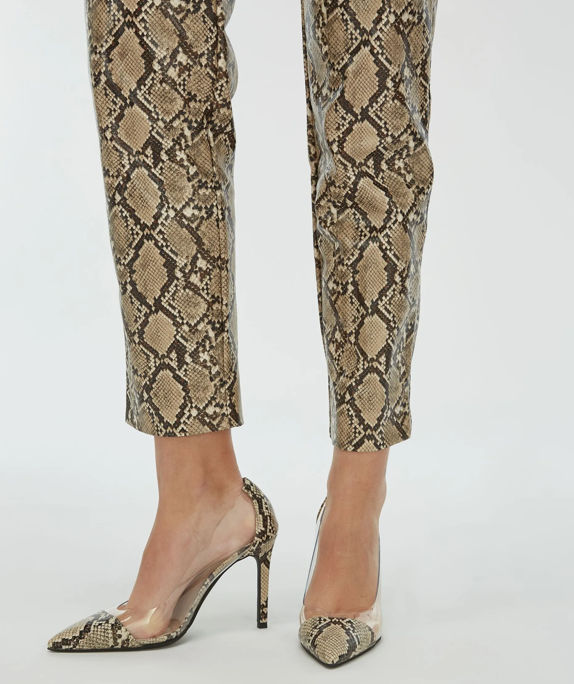 ZYRA pumps met slangenprint - snake