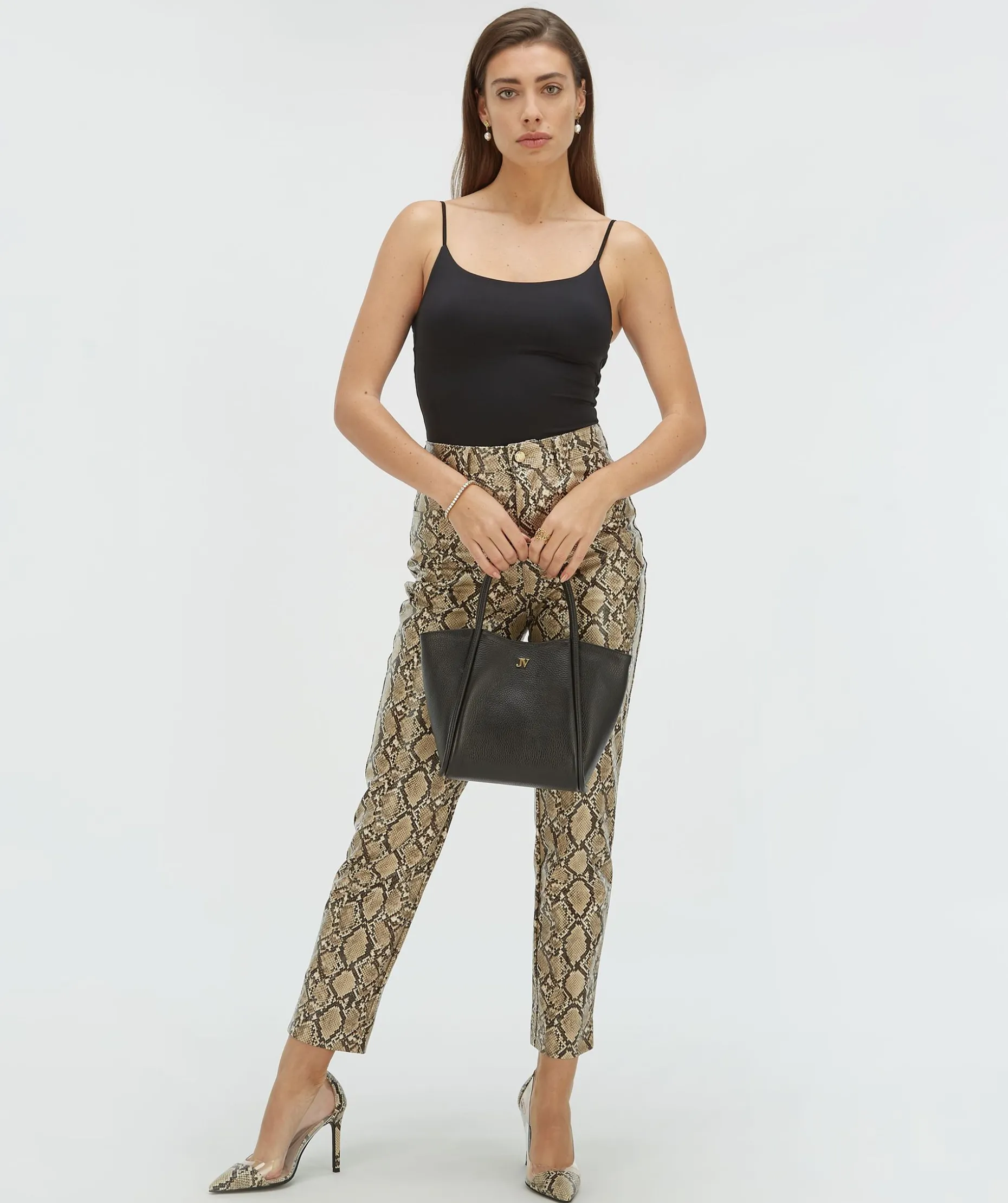 ZYRA pumps met slangenprint - snake